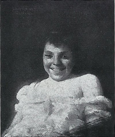 Niña riendo de Lovis Corinth